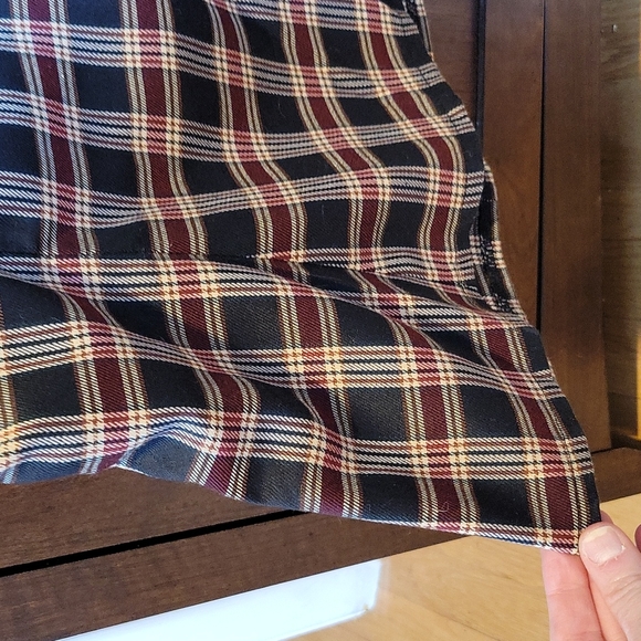 Dancing Days Fitted Tartan Plaid Dress - Picture 7 of 7